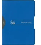 Herlitz Bewerbungsmappe Express-Clip A4 PP blau / herlitz