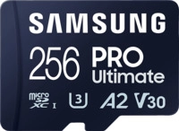 SAMSUNG PRO Ultimate, Micro-SD Speicherkarte, 256 GB, 200 MB/s