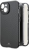 BLACK ROCK 360° Glass, Full Cover, Apple, iPhone 15, Real Carbon