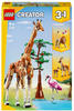 LEGO Creator 31150 Tiersafari Bausatz, Mehrfarbig