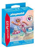 PLAYMOBIL 71477 Meerjungfrau mit Spritzkrake Spielset, Mehrfarbig