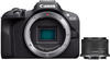 CANON EOS R100 Kit Systemkamera mit Objektiv 18-45 mm, 7,62 cm Display, WLAN