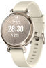 GARMIN Lily 2 Smartwatch Eloxiertes Aluminium Silikon , 14 mm, Cremegold
