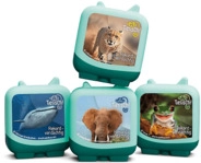TONIES Clever Tonie 4er Set - Tierisch! ab 5 Jahren H&ouml;rfigur