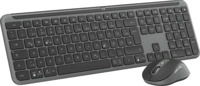 LOGITECH MK950 Signature Slim Combo, Tastatur & Maus Set, kabellos, Graphit