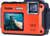 ROLLEI Sportsline 64 Selfie Unterwasserkamera Orange, k.A. opt. Zoom, 2.8 cm