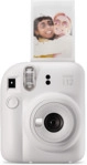 FUJIFILM INSTAX mini 12 Sofortbildkamera, Clay White