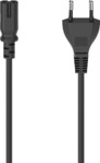 HAMA Eurostecker auf 2-Pin-Stecker (Doppelnut / C7), Netzkabel, 5 m