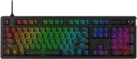 HYPERX Alloy Rise, Gaming Tastatur, Mechanisch, kabelgebunden, Schwarz