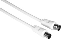 HAMA 75 dB, 1.5 m Koax-Stecker auf Koax-Buchse, Antennen-Kabel, 1,5