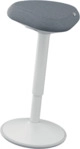 LEITZ Ergo Active Stehhocker mit Komfortsitz, Grau