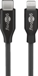 GOOBAY Lightning - USB-C Kabel, Schwarz