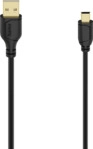 HAMA 074262 Mini-USB-Kabel "Flexi-Slim", Mini-B5-Stecker, USB 2.0, 480 Mbit/s, 0,75