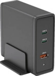 HAMA 200019 USB LADESTATION, 3 PORTS, 140W Ladestation Nintendo, Google, Huawei,