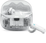 JBL TUNE BEAM 2, In-ear Kopfh&ouml;rer Bluetooth Transparent Wei&szlig;