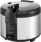 CUCKOO SR-4600 Reiskocher (1360 Watt, Schwarz/Silber)