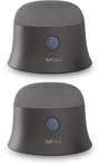 ULTRON MiLi Mag-SoundMate 2er Set Bluetooth Lautsprecher Schwarz