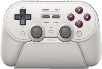 8BITDO Pro 3 Bluetooth Classic Gaming Controller Grau f&uuml;r Nintendo Switch, Switch 2,