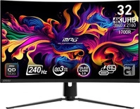MSI 9S6-3DD64T-012, MSI MPG 321CURXDE QD-OLED 31,5 Zoll UHD 4K Gaming Monitor 0,05 ms