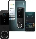 PHILIPS Hue Secure Kabelgebundene Smarte T&uuml;rklingelkamera, Schwarz