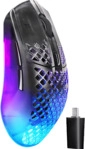 STEELSERIES Aerox 3 Wireless Gen 2, 4K Ultra-Light 26K DPI TrueMove Sensor