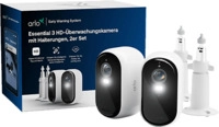 ARLO Essential 3 HD-&Uuml;berwachungskamera, 2er Set mit Halterungen,...