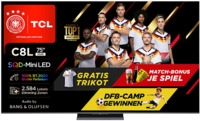 TCL 75C8L SQD-Mini LED TV (Flat, 75 Zoll / 190,5 cm, UHD 4K, SMART TV)
