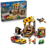 LEGO City 60496 Pizza-Liefererlebnis mit Fahrzeugen Bausatz, Mehrfarbig