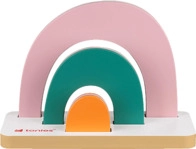 TONIES Mini Standregal - Regenbogen Regal, Mehrfarbig