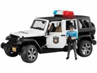 BRUDER 2526, BRUDER Jeep Wrangler UR Polizei PKW m. Funktion