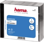 HAMA Standard CD-Leerh&uuml;lle Schwarz/Transparent