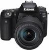 CANON EOS 90D Kit Spiegelreflexkamera, 32,5 Megapixel, 18-135mm Objektiv (EF-S, IS