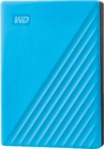 WD My Passport Festplatte, 4 TB HDD, 2,5 Zoll, extern, Blau