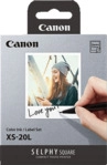 CANON XS-20L Fotopapier (Sticker) 72 x 85 mm - 20 Prints + Farbkartusche f&uuml;r SELPHY