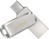 SANDISK Ultra Dual Drive Luxe USB-Stick, 1 TB, 400 MB/s, Silber