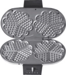 CLOER 1329 Doppel Waffeleisen Edelstahl