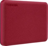 TOSHIBA Canvio Advance Festplatte, 2 TB HDD, 2,5 Zoll, extern, Rot