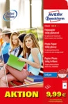 AVERY ZWECKFORM 2415 Classic, hochgl&auml;nzend, Inkjet Fotopapier 210 x 297 mm A4 40