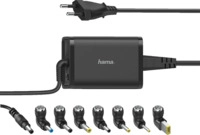 HAMA Notebook Netzteil Universal, 15 - 19 Volt 65 Watt, Schwarz