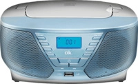 OK. ORC311 - BL Tragbarer Radiorecorder, Hellblau