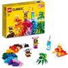 LEGO Classic 11017 Kreative Monster Bausatz, Mehrfarbig
