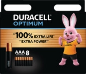 DURACELL 137714 AAA Batterie, Alkaline, 1.5 Volt 8 St&uuml;ck