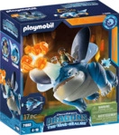 PLAYMOBIL 71082 Dragons: The Nine Realms - Plowhorn & D'Angelo Spielset, Mehrfarbig