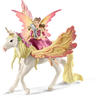 SCHLEICH Feya mit Pegasus-Einhorn Spielfigur Mehrfarbig