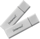 INTENSO Ultra Line Doppelpack USB-Stick, 32 GB, 70 MB/s, Silber