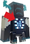 MINECRAFT HHK89 THE WARDEN Actionfigur