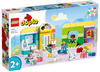 LEGO DUPLO 10992 Spielspaß in der Kita Bausatz, Mehrfarbig