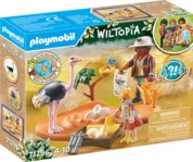 PLAYMOBIL 71296 Wiltopia - Zu Gast bei Papa Strau&szlig; Spielset, Mehrfarbig