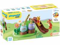 PLAYMOBIL 71317 1.2.3 & Disney: Winnies Tiggers Bienengarten Spielset, Mehrfarbig