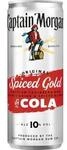 Captain Morgan & Cola Original Spiced Gold (Einweg)